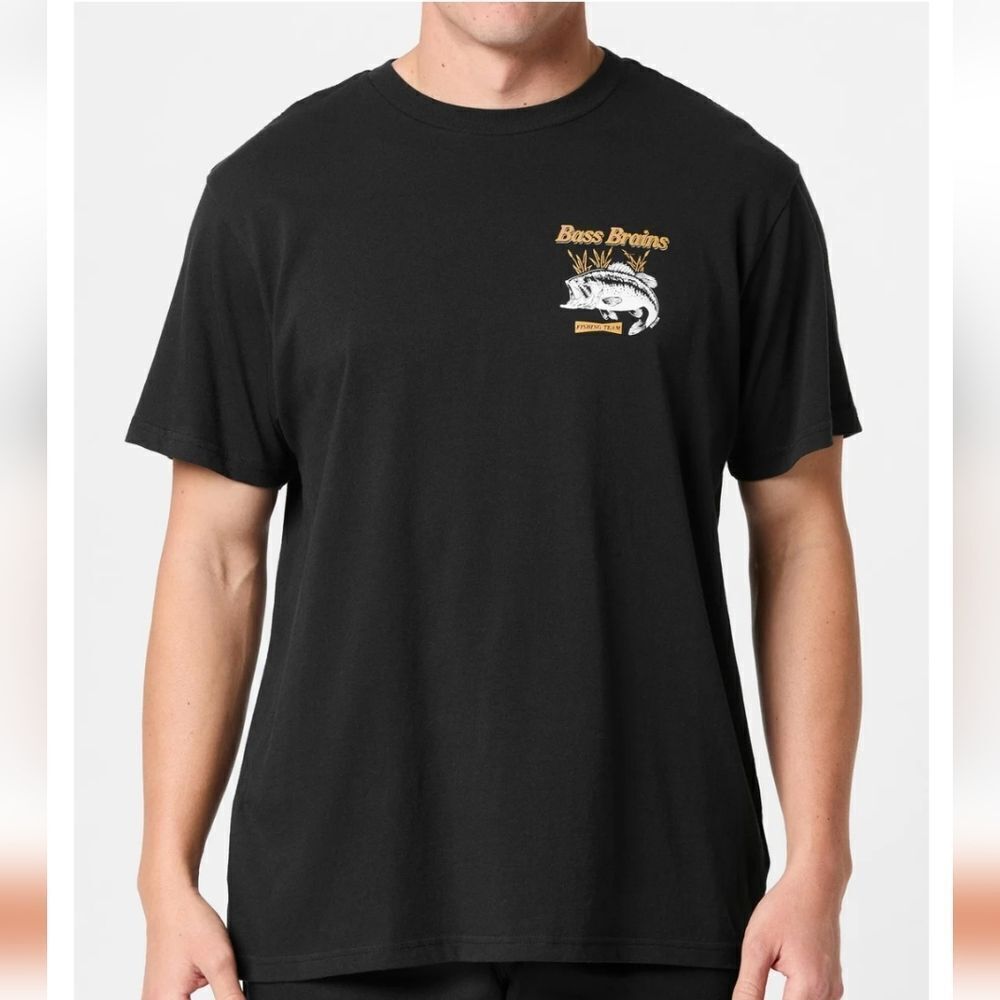Brixton Bass Brains Fishing Team T-Shirt